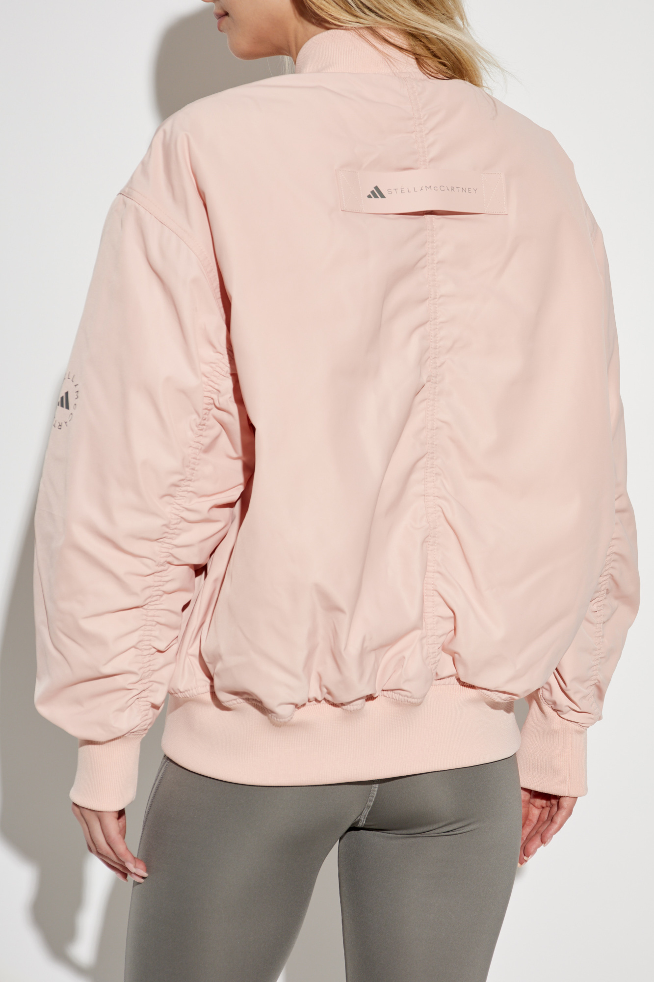 Pink bomber style jacket ADIDAS by Stella McCartney - Vitkac GB